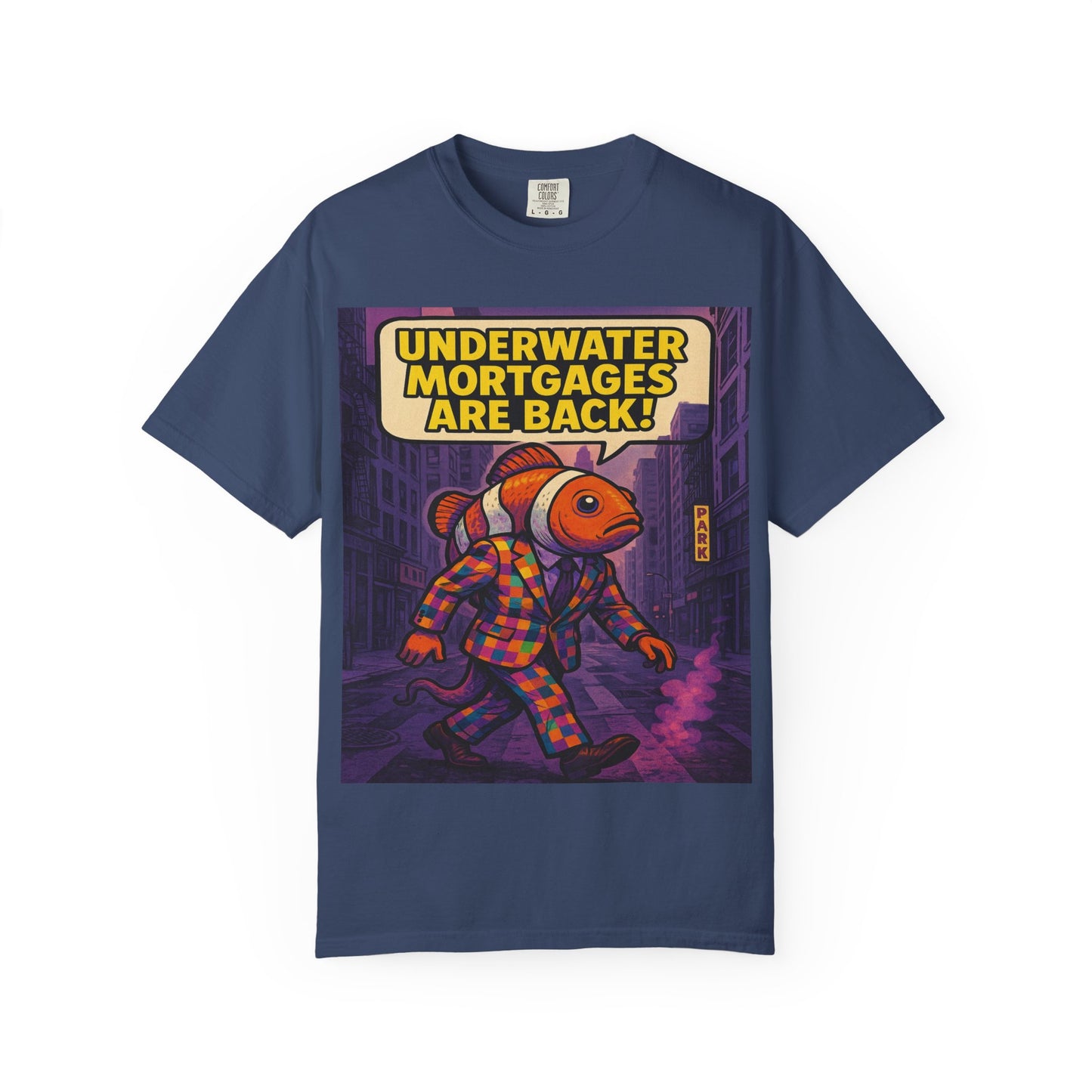 Funny Underwater Mortgages T-Shirt for Quirky Style