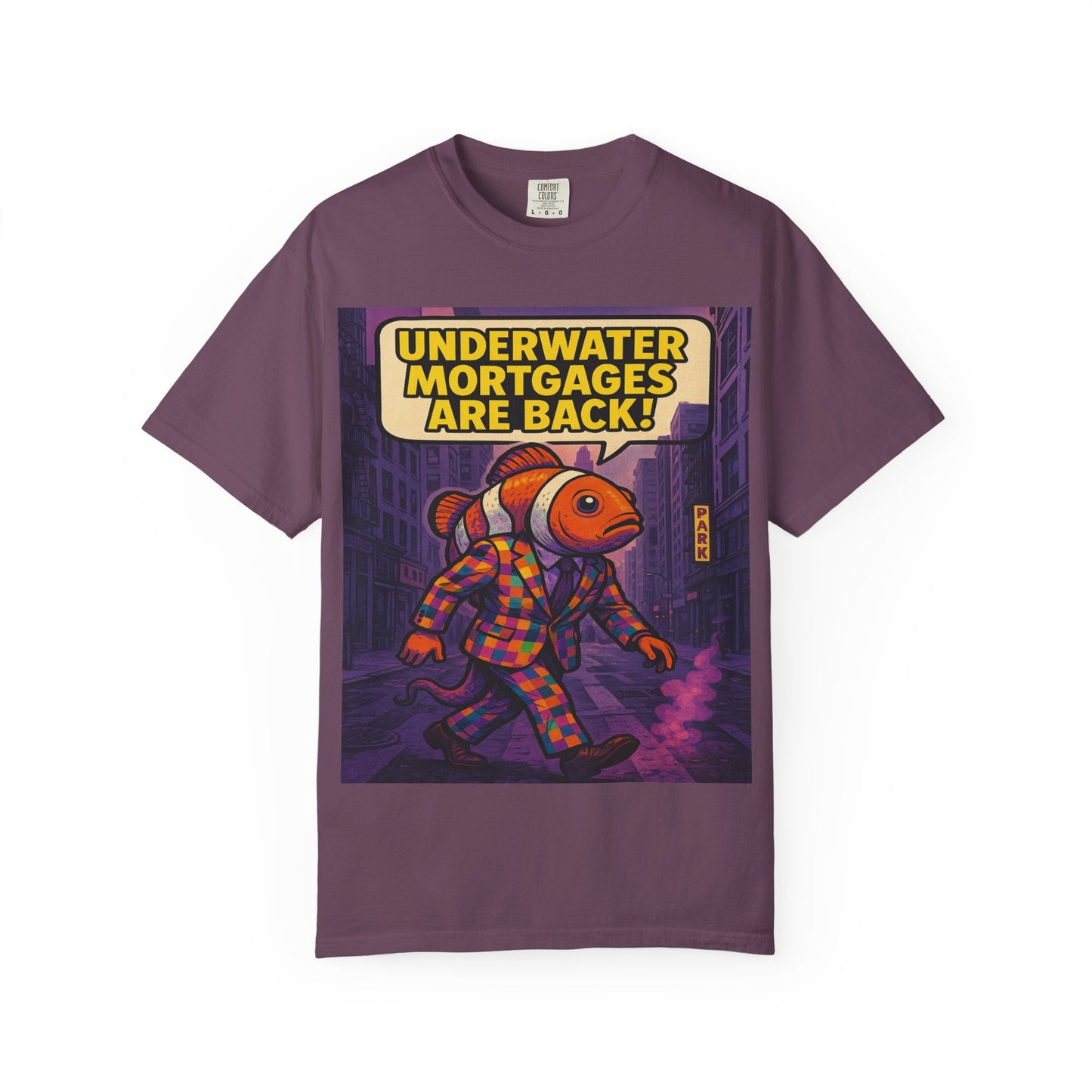 Funny Underwater Mortgages T-Shirt for Quirky Style