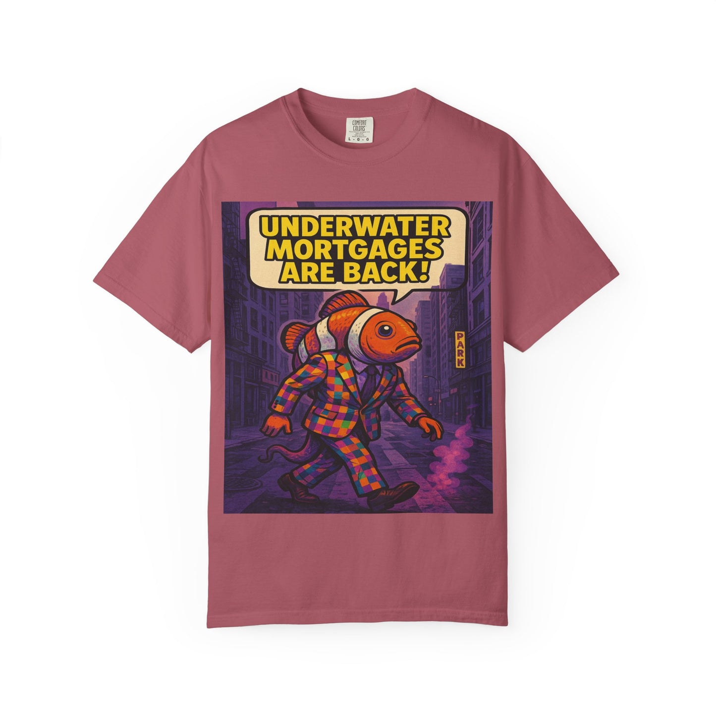 Funny Underwater Mortgages T-Shirt for Quirky Style