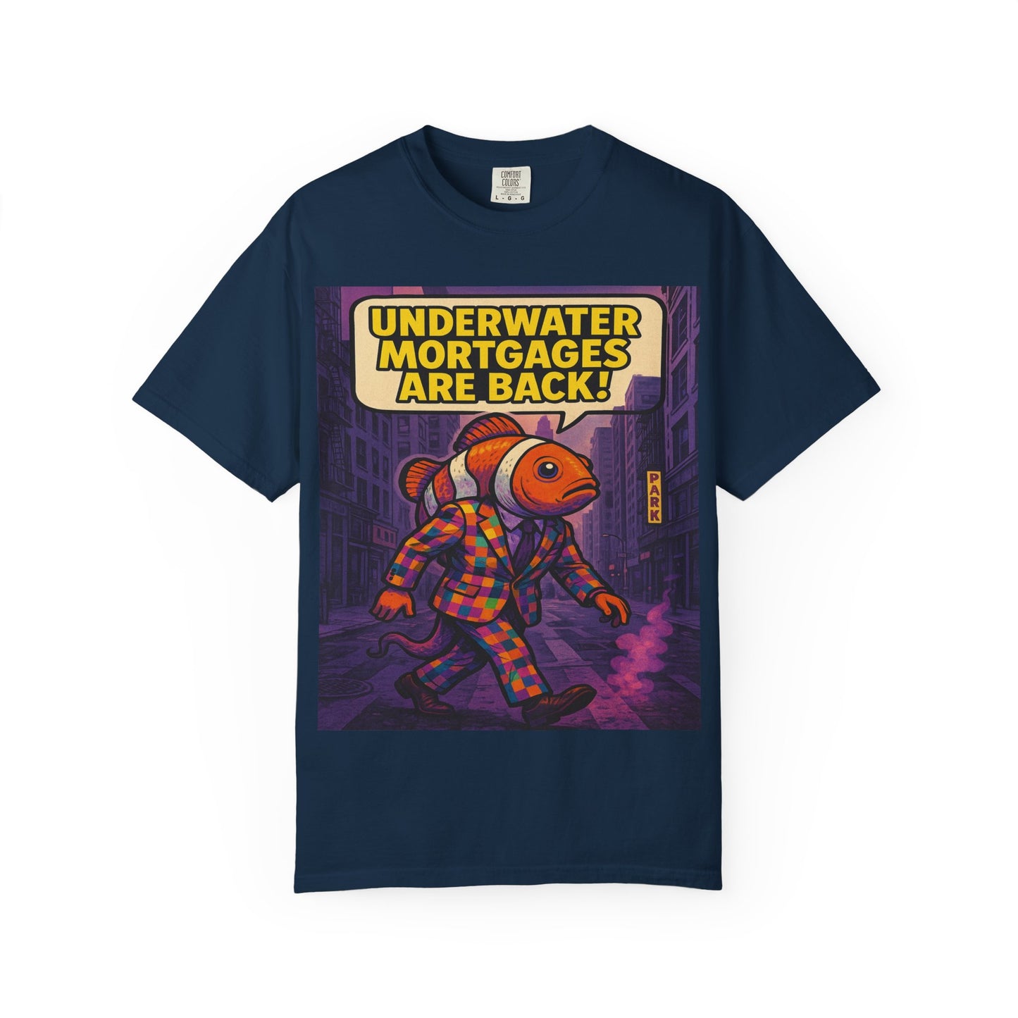 Funny Underwater Mortgages T-Shirt for Quirky Style