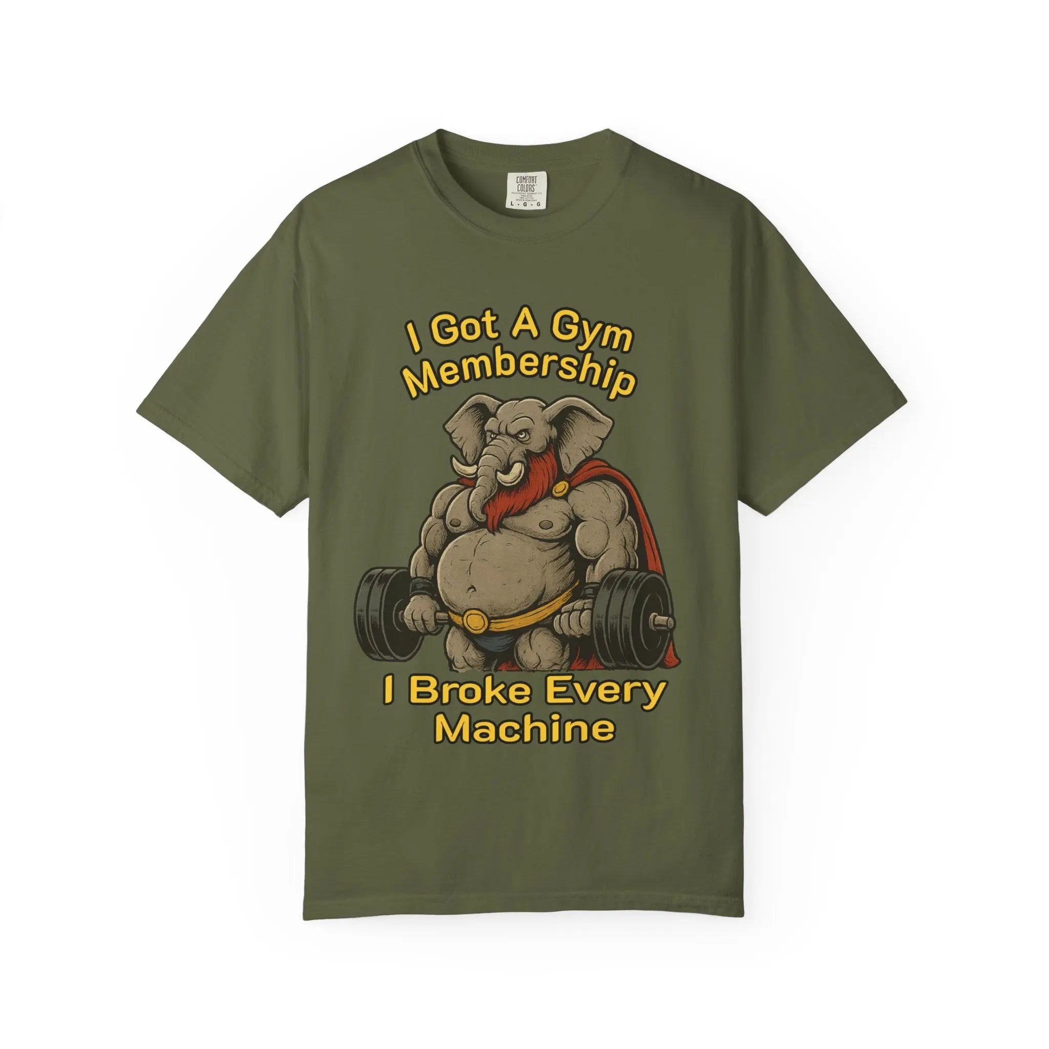 Confessions of the Most Wanted Elephant in the Gym Printify