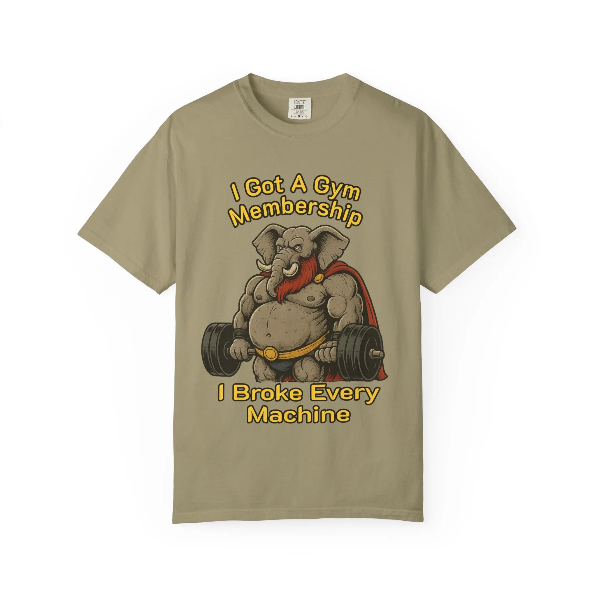 Confessions of the Most Wanted Elephant in the Gym Printify
