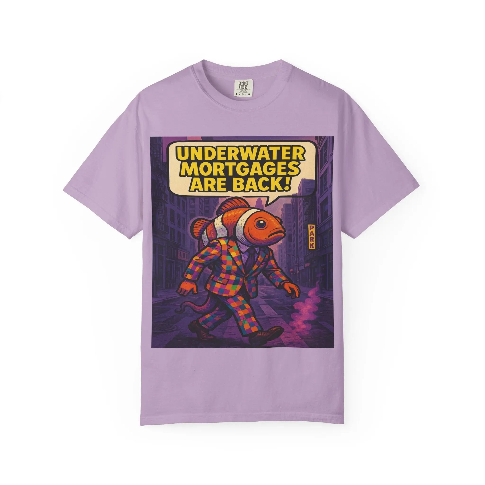 Funny Underwater Mortgages T-Shirt for Quirky Style Printify