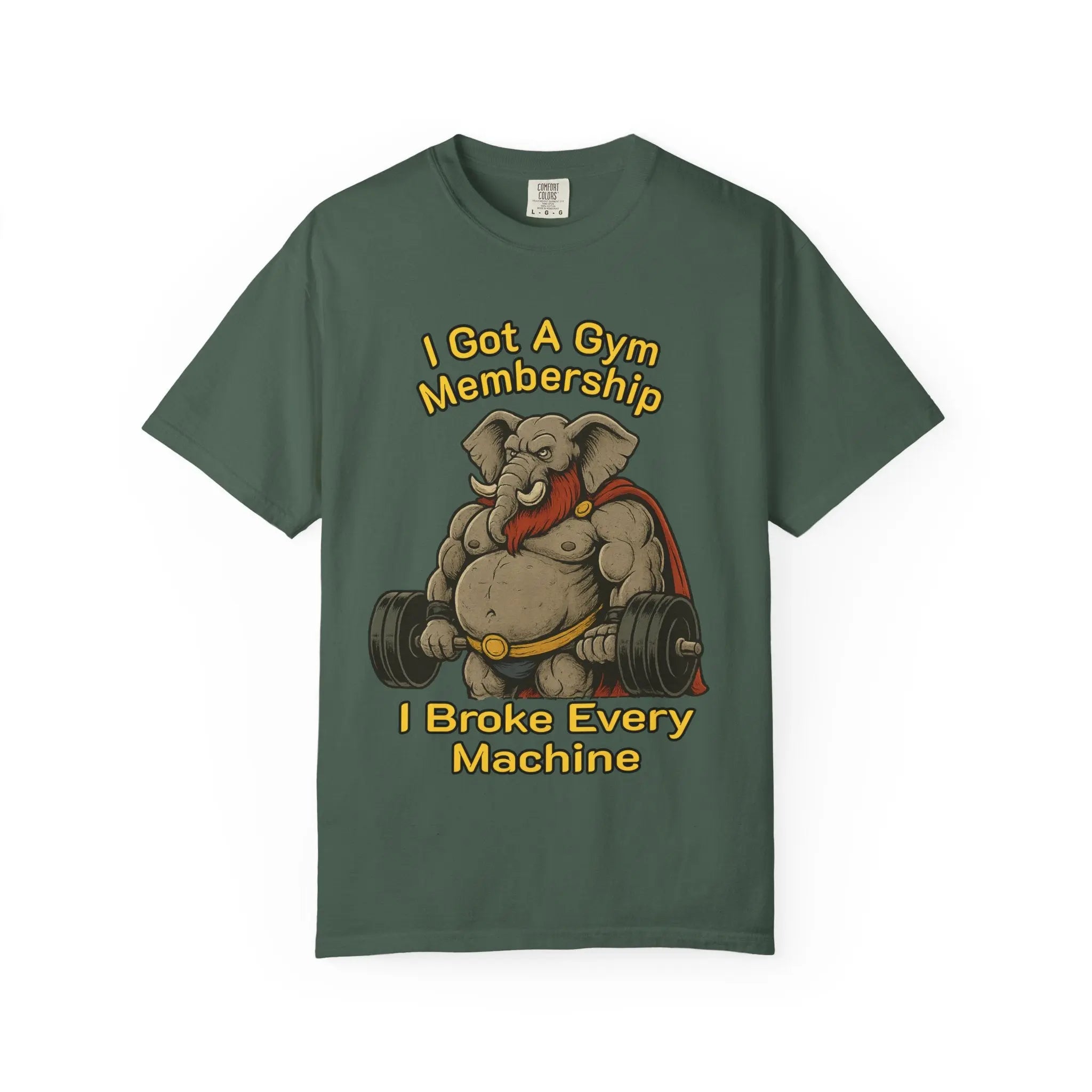 Confessions of the Most Wanted Elephant in the Gym Printify
