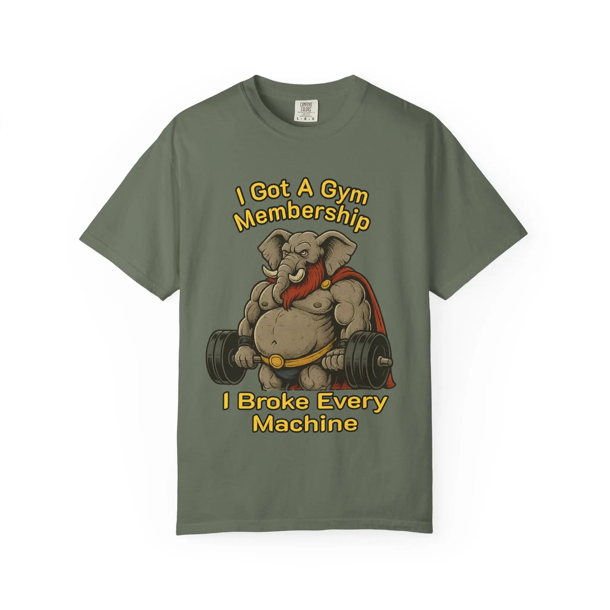 Confessions of the Most Wanted Elephant in the Gym Printify
