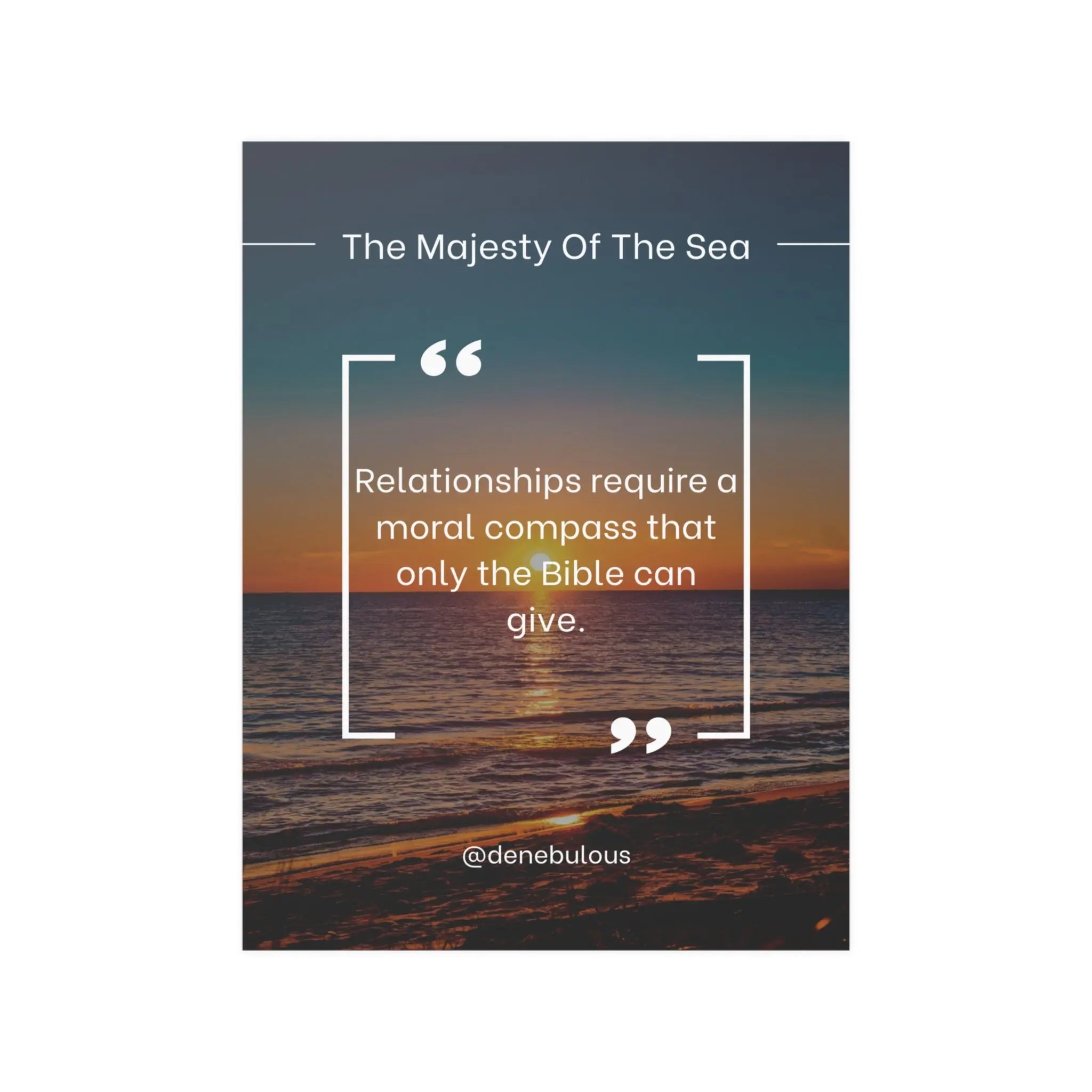 Relationships Require a Moral Compass Printify