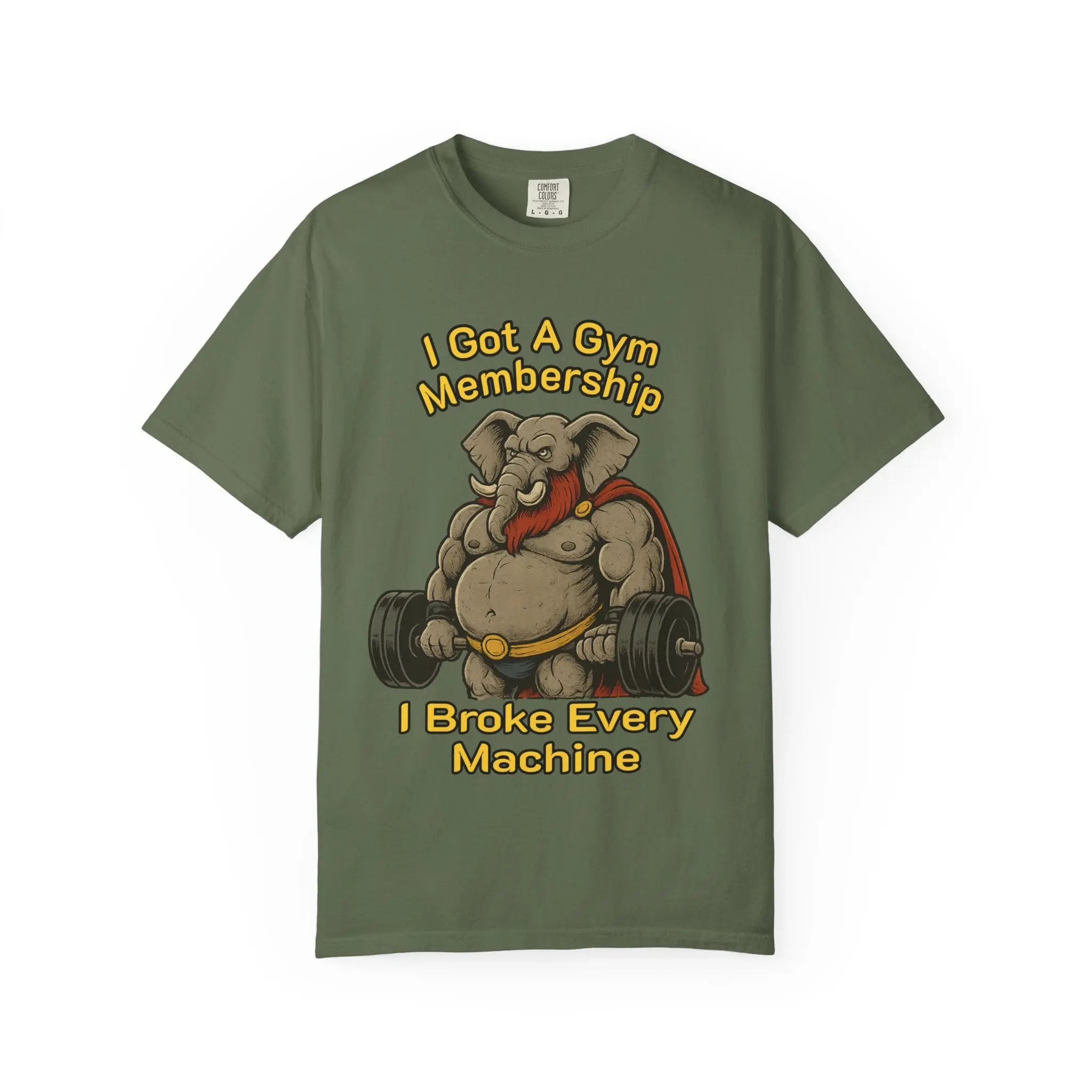 Confessions of the Most Wanted Elephant in the Gym Printify