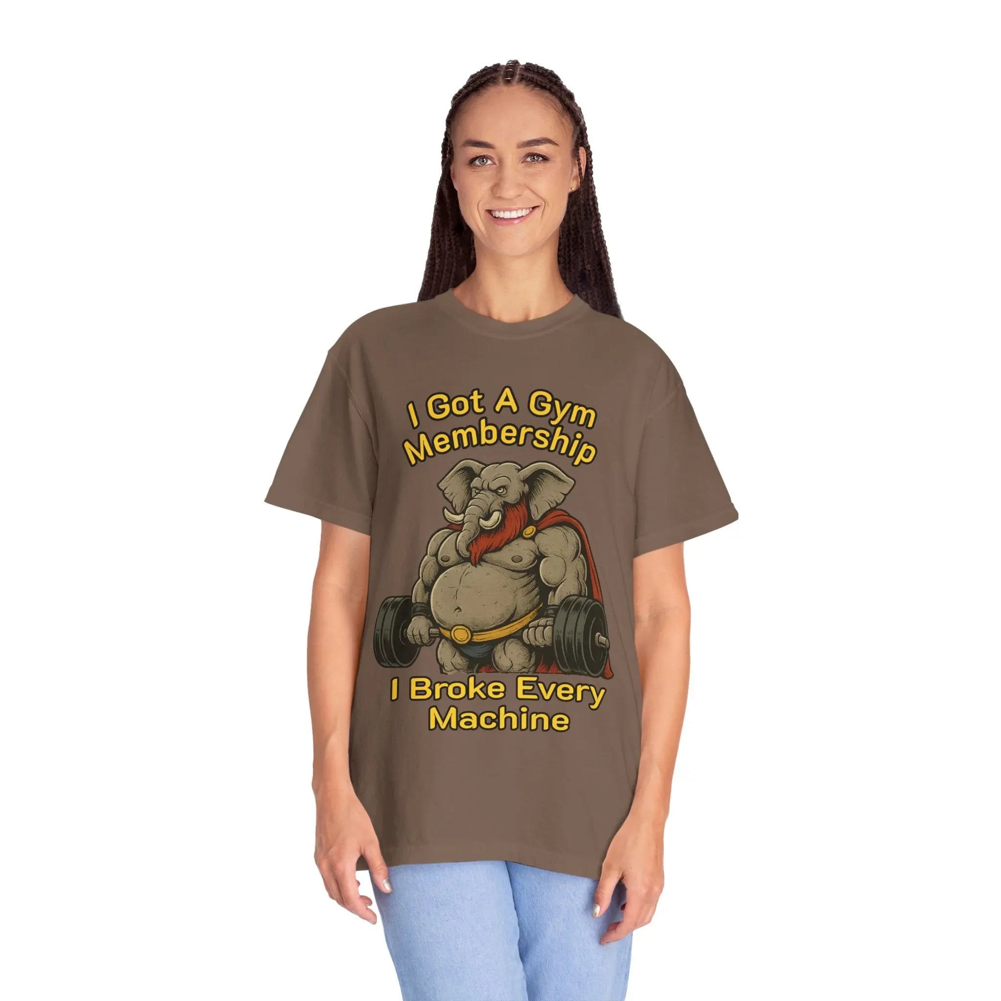 Confessions of the Most Wanted Elephant in the Gym Printify