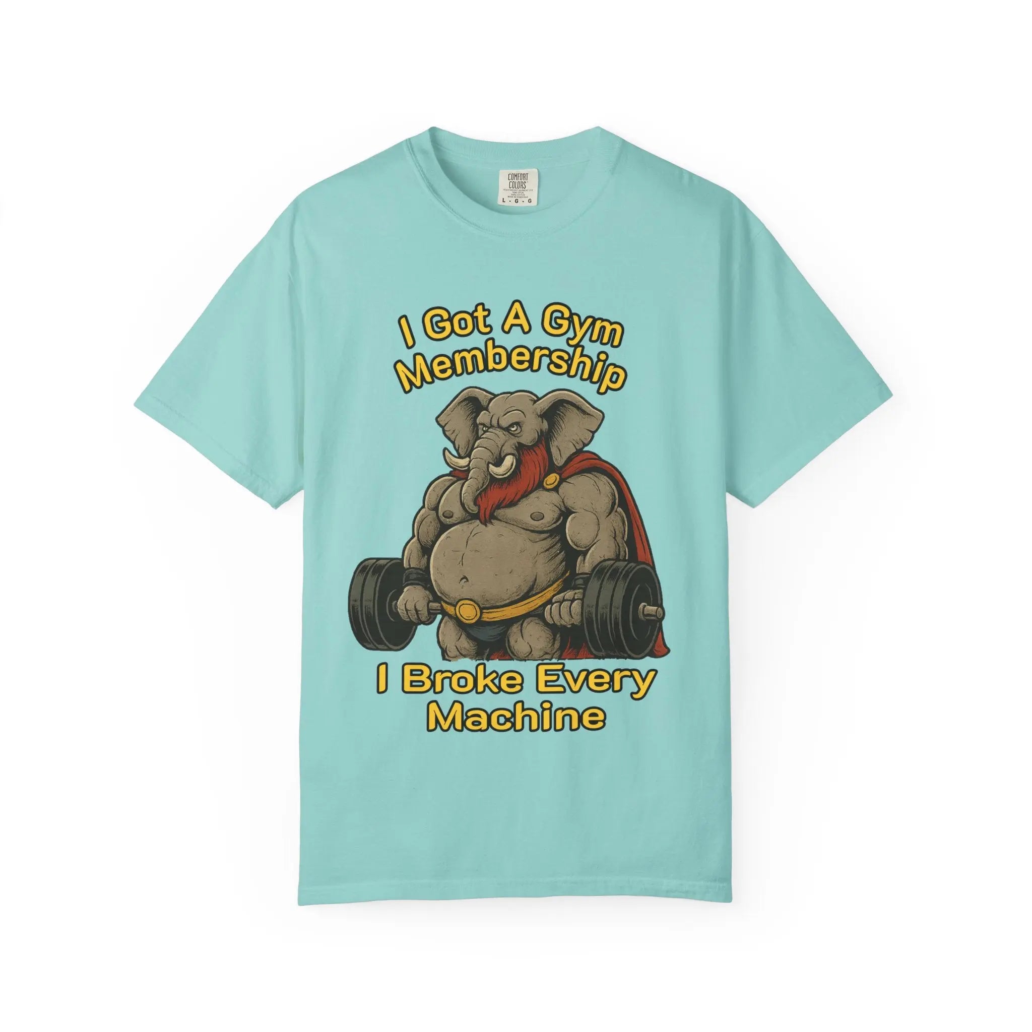 Confessions of the Most Wanted Elephant in the Gym Printify