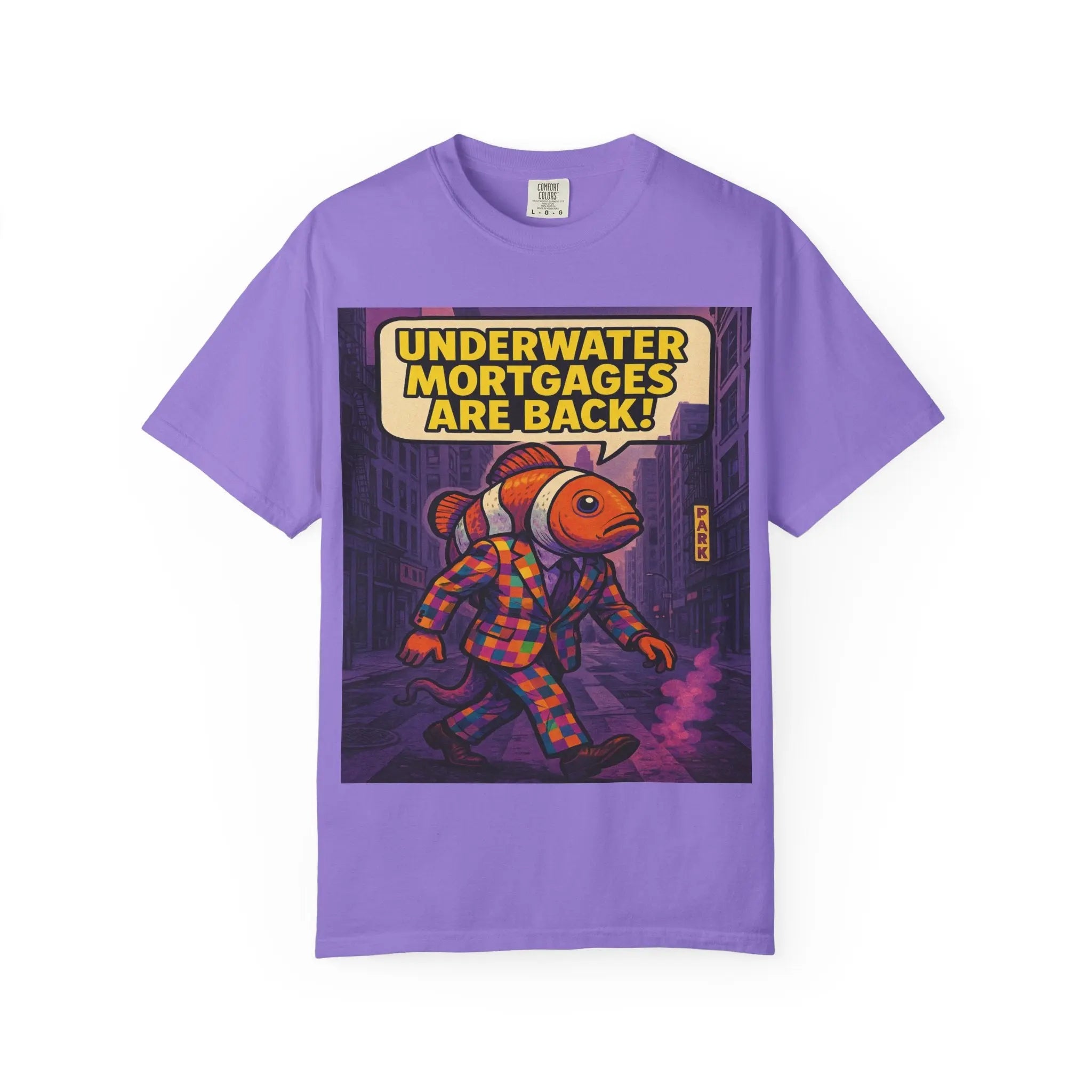 Funny Underwater Mortgages T-Shirt for Quirky Style Printify