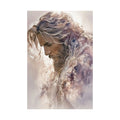 Satin Poster — Ethereal Jesus Figure Art Print (210gsm) Printify