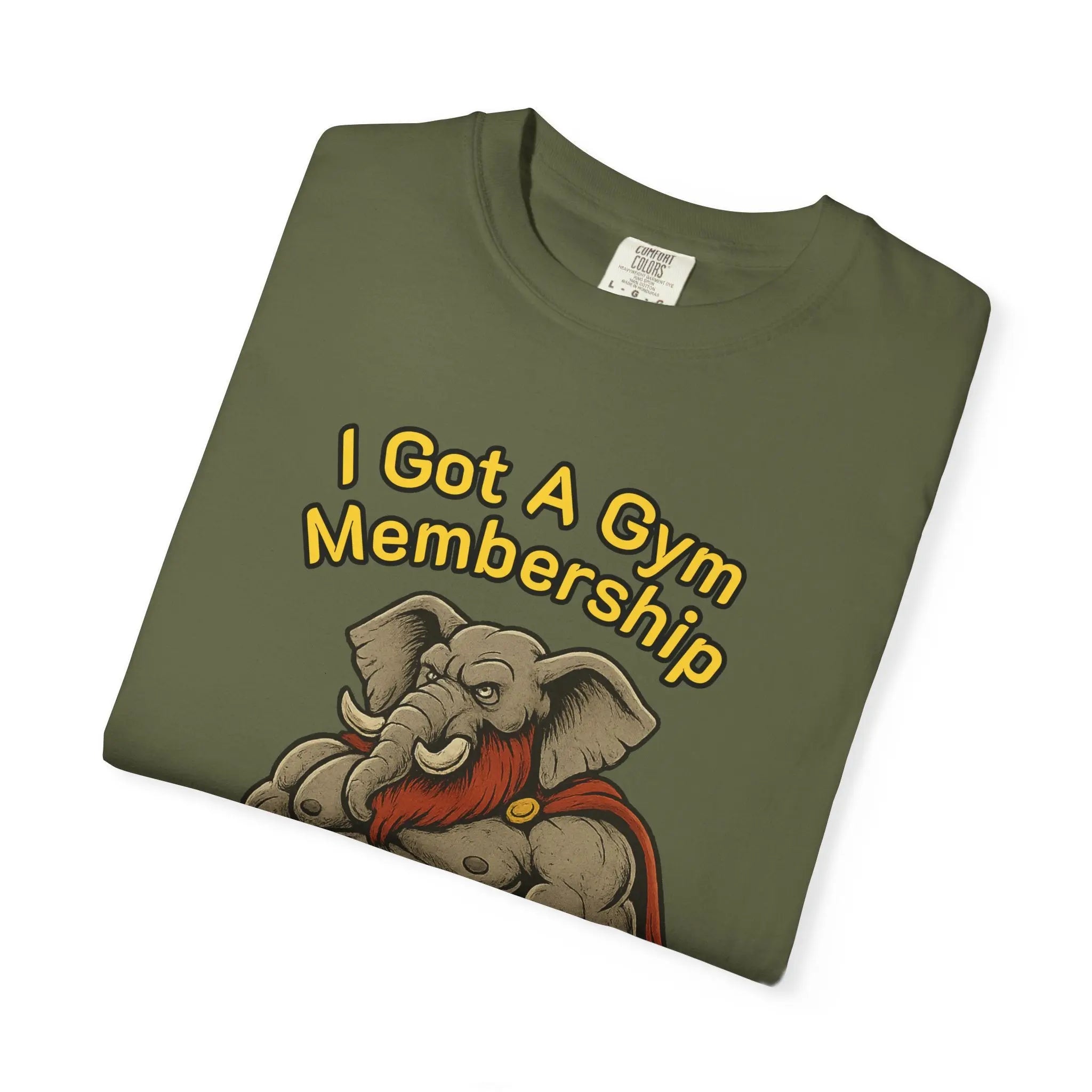 Confessions of the Most Wanted Elephant in the Gym Printify