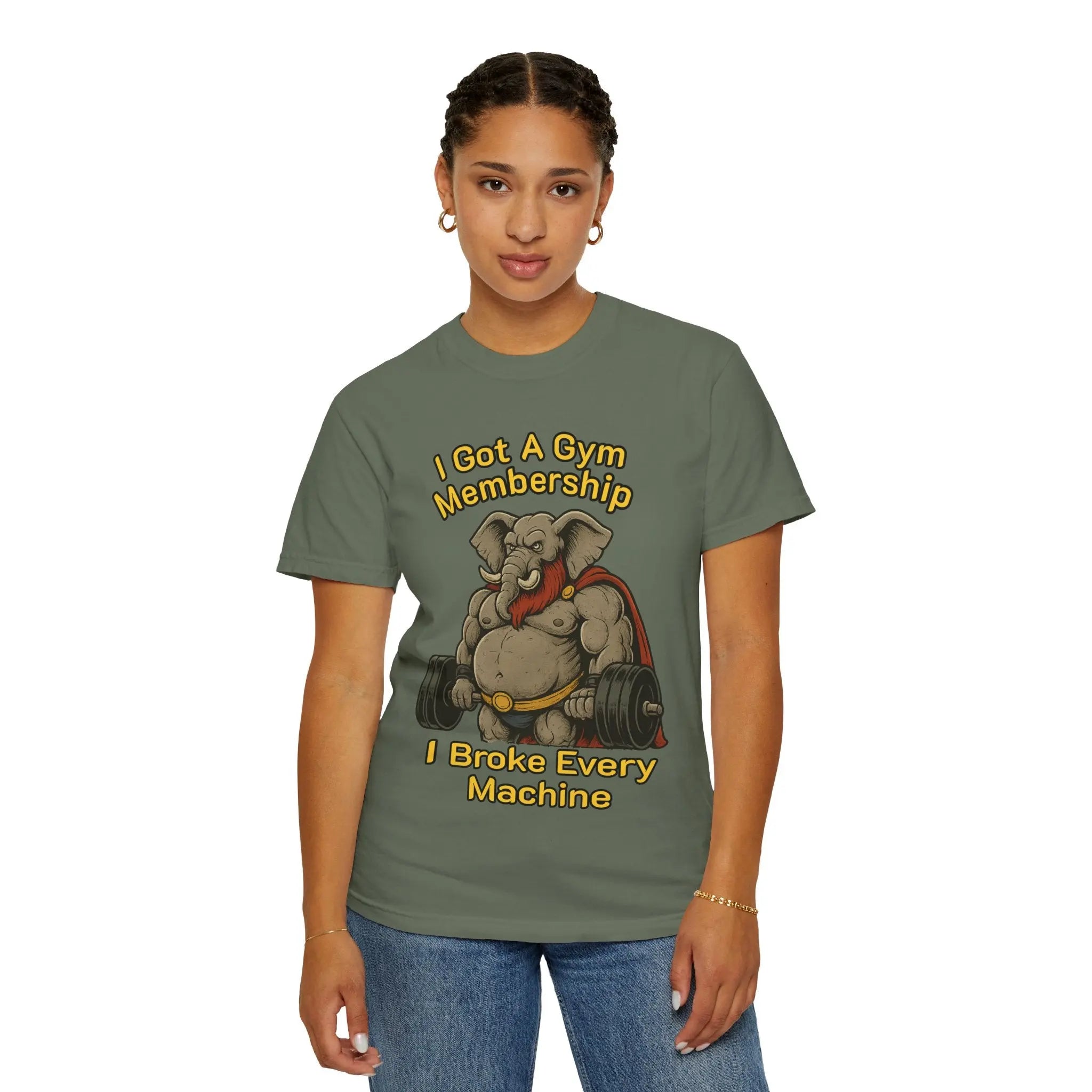 Confessions of the Most Wanted Elephant in the Gym Printify