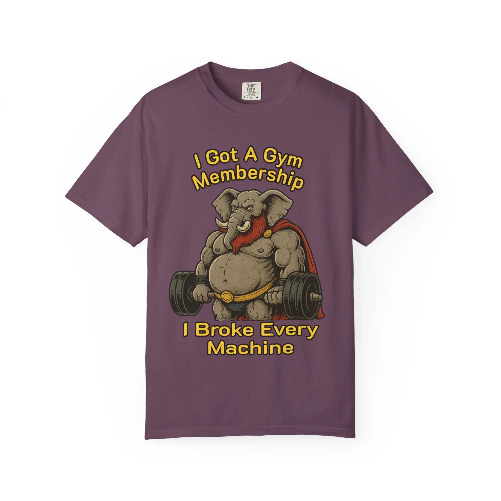 Confessions of the Most Wanted Elephant in the Gym Printify